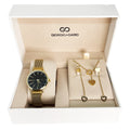 Coffret Montre Giorgio & Dario GDM200726 avec Collier et Boucles d'oreilles Coeurs Pendus