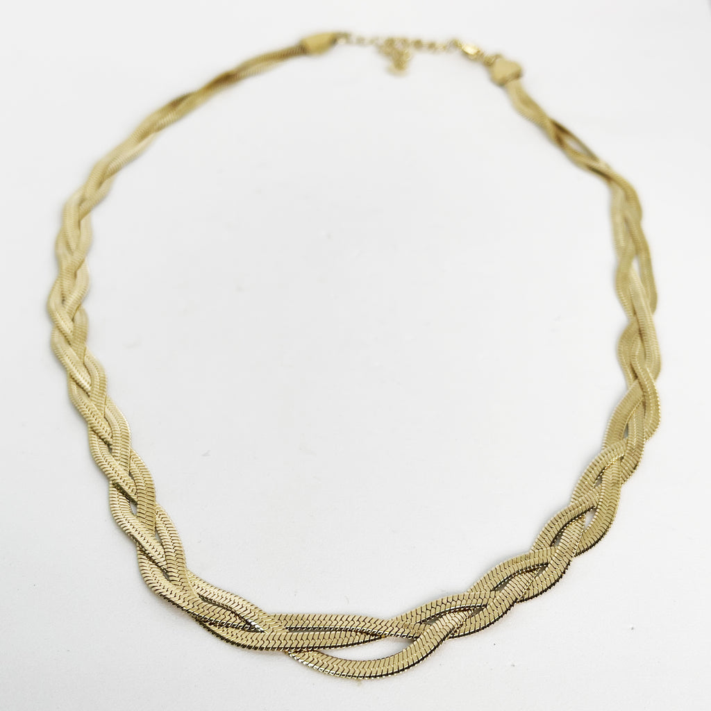 Collier 3 Mailles Simples Emmêlées
