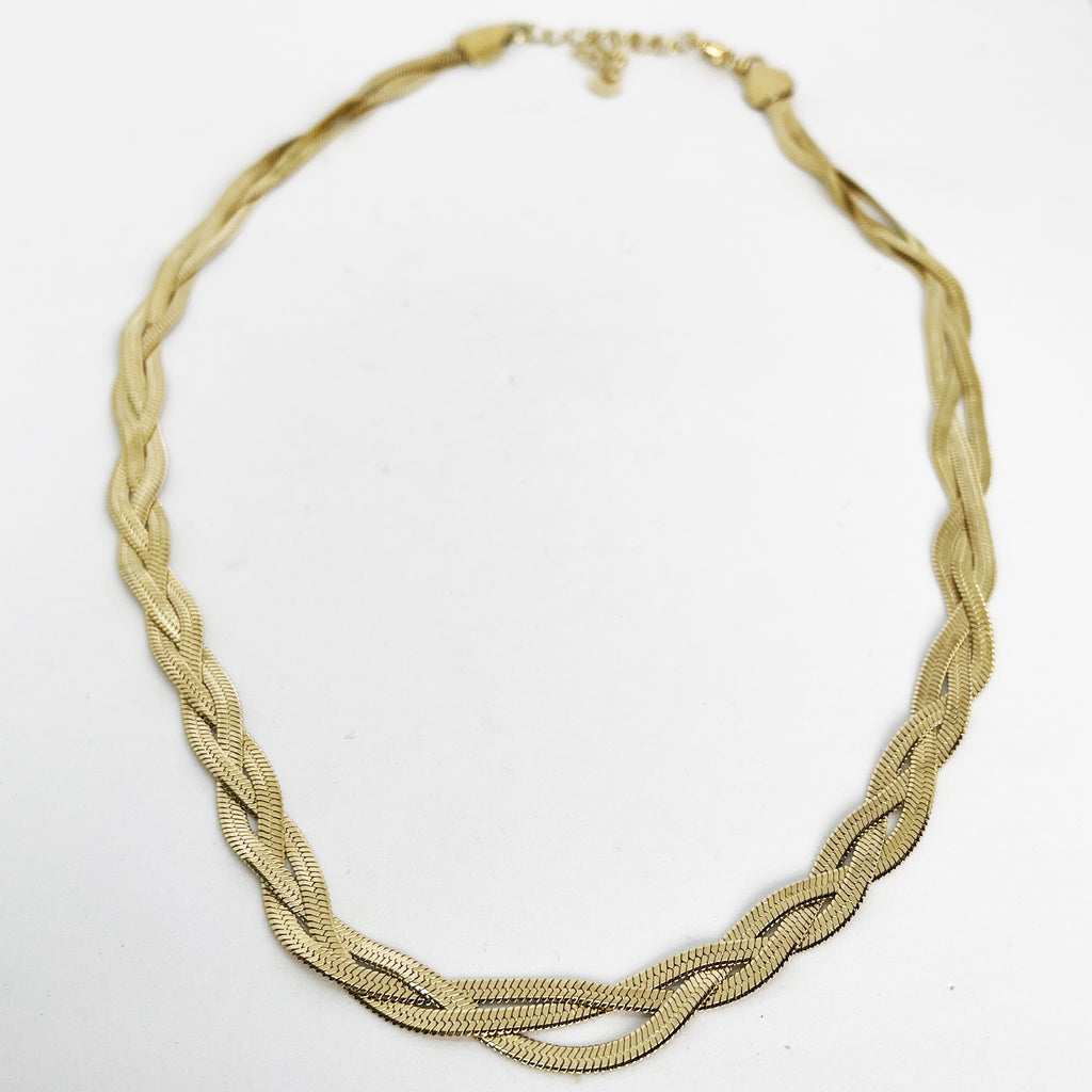 Collier 3 Mailles Simples Emmêlées