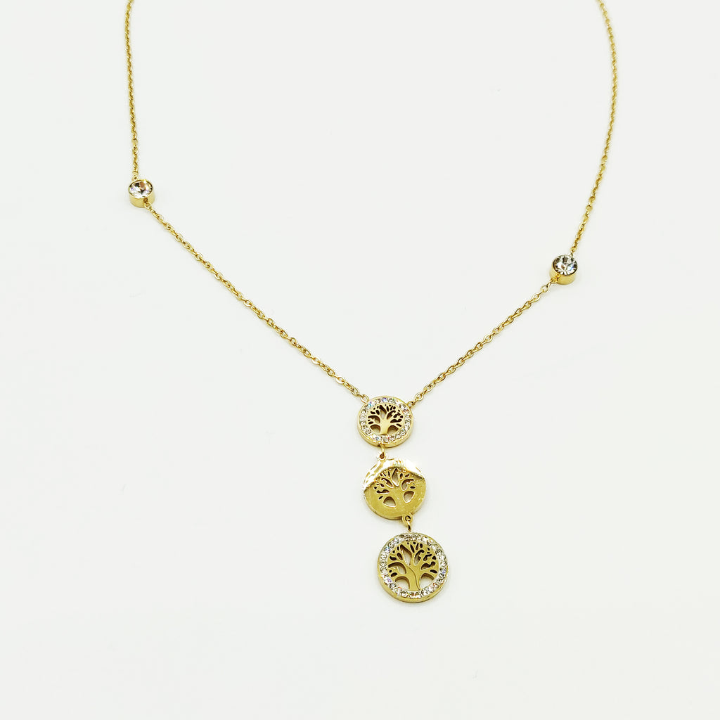 Collier 3 Pendentifs Eden