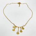 Collier 5 Cercles Pendus