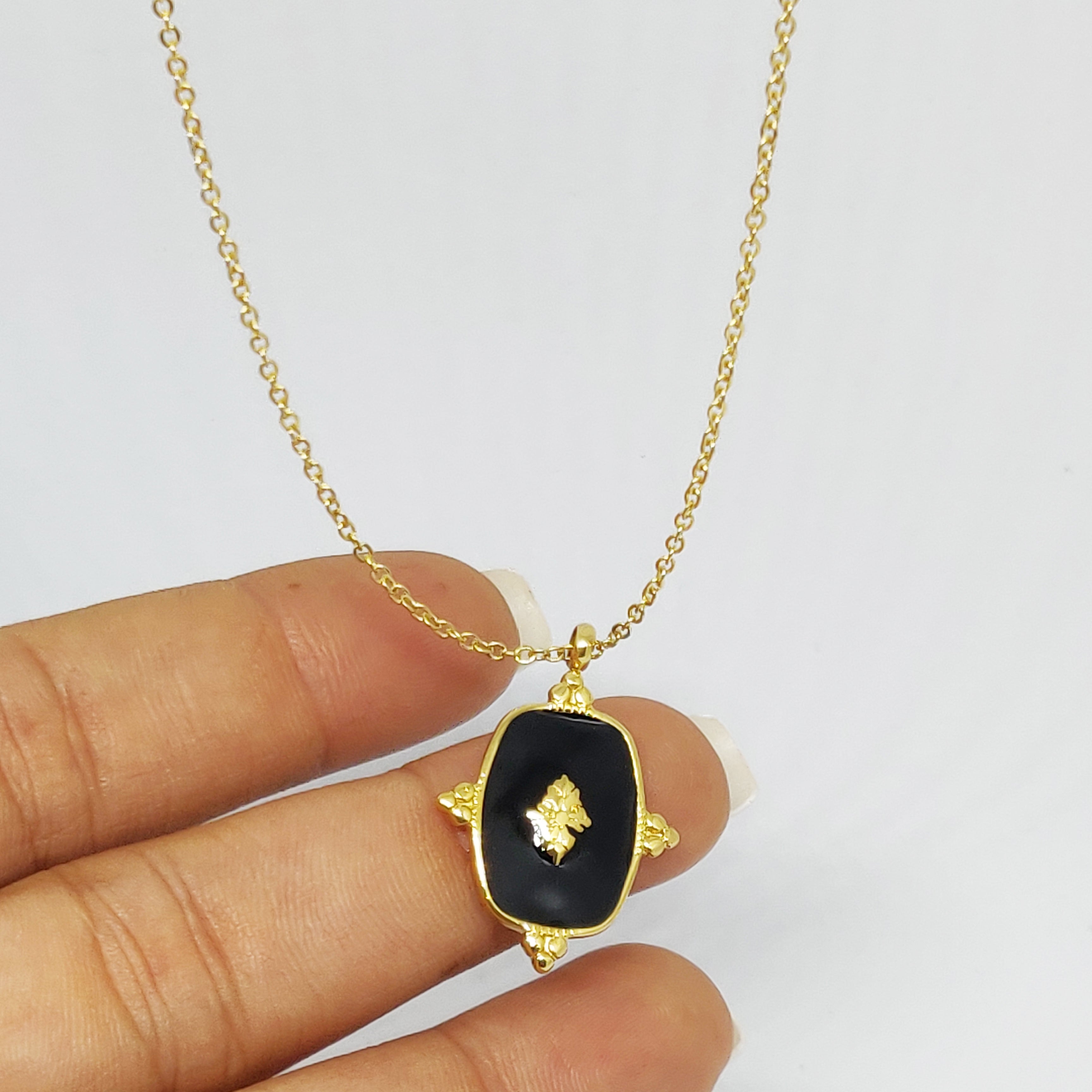 Collier Bohème Noir