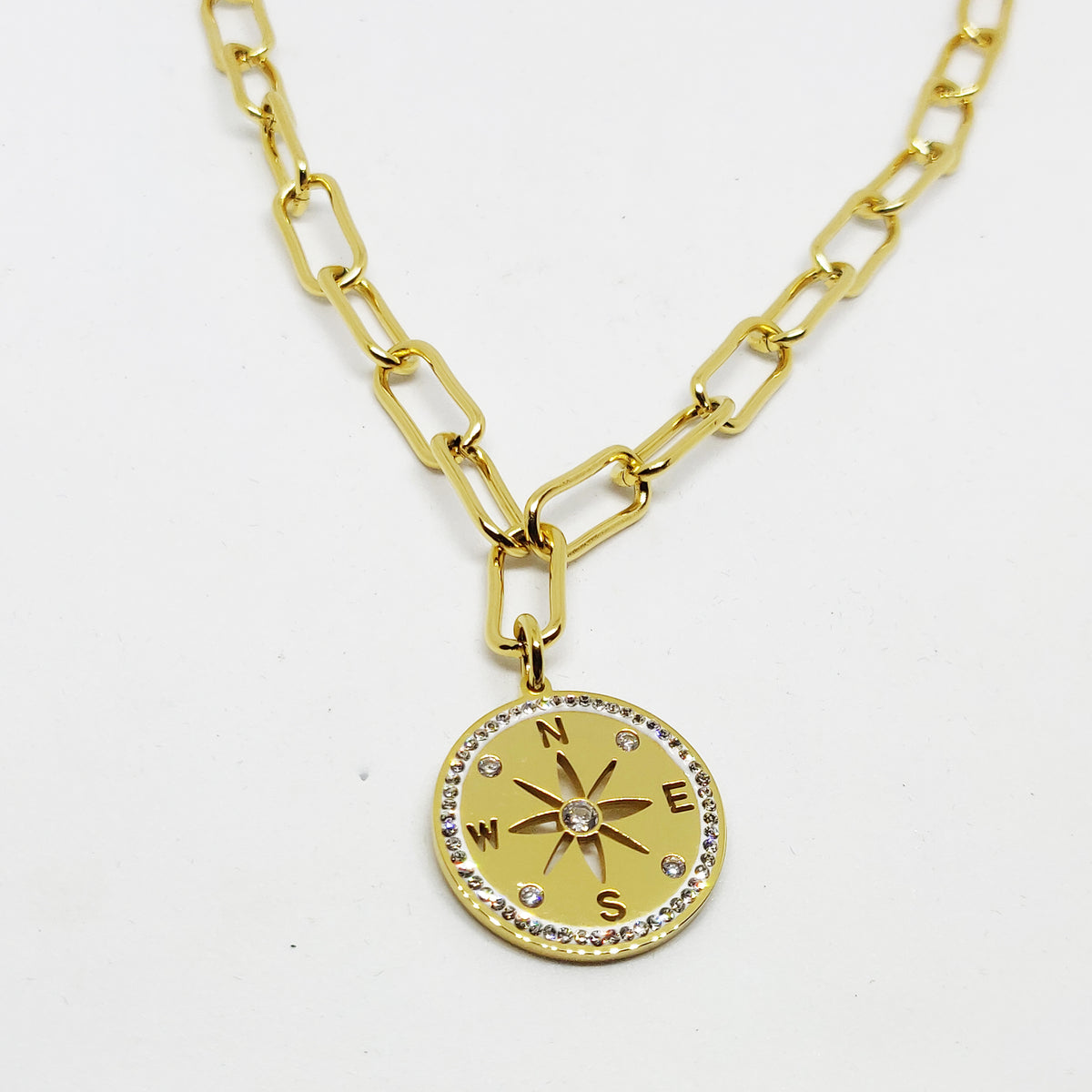 Collier Boussole Luxe
