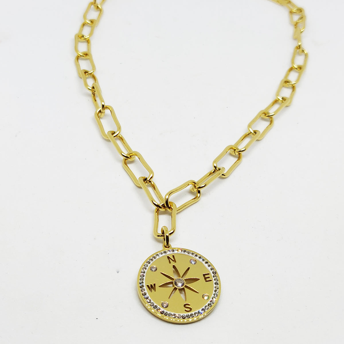 Collier Boussole Luxe