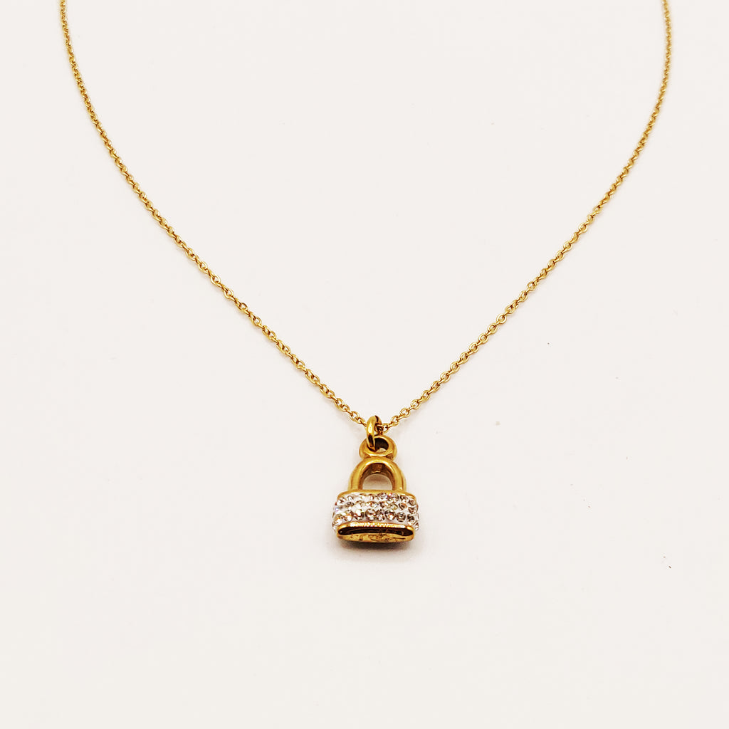 Collier Cadenas Cristaux Luxe