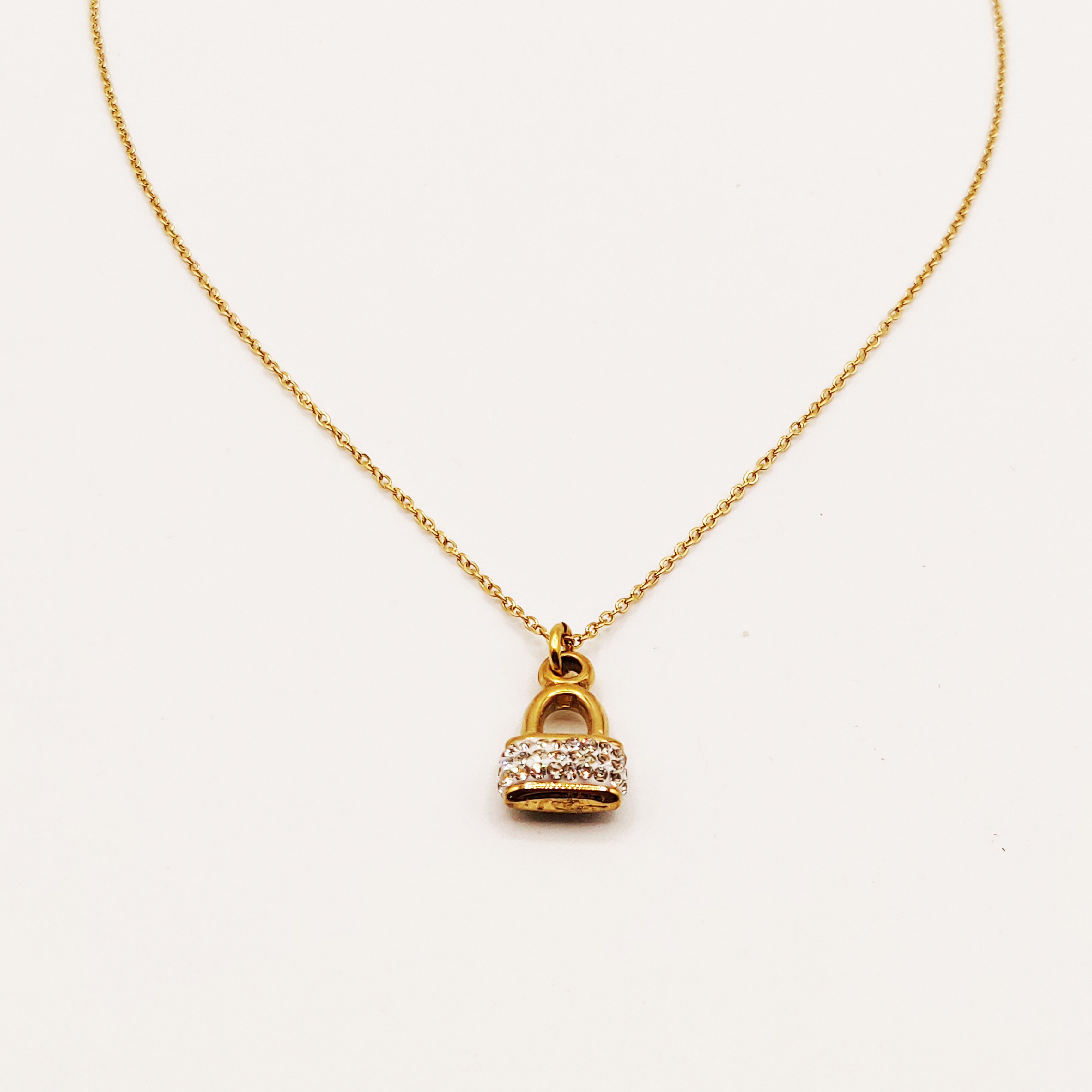 Collier Cadenas Cristaux Luxe