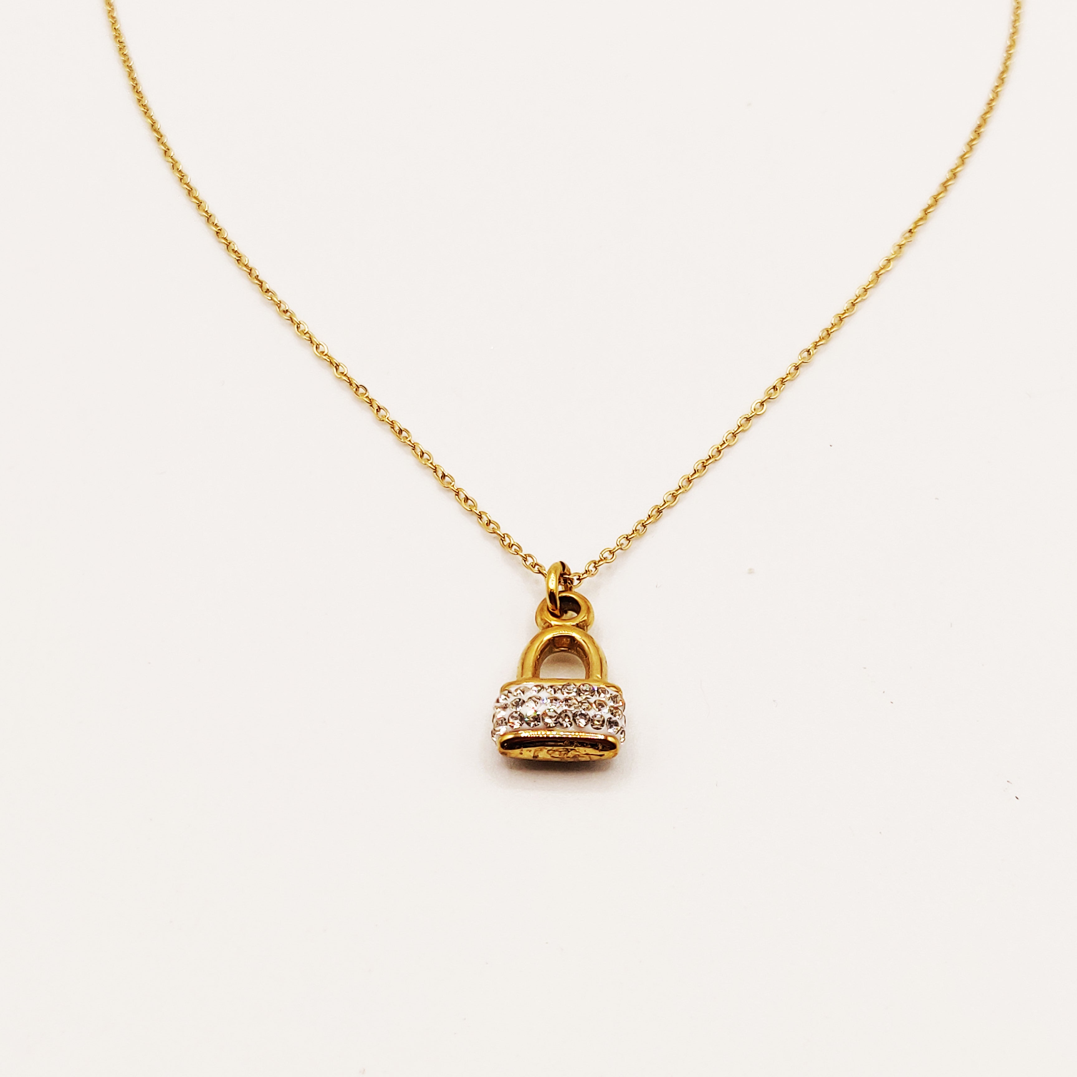 Collier Cadenas Cristaux Luxe