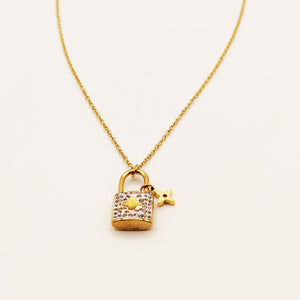Collier Cadenas Trèfle et Étoile Luxe