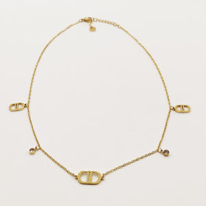 Collier CD Cristaux Luxe