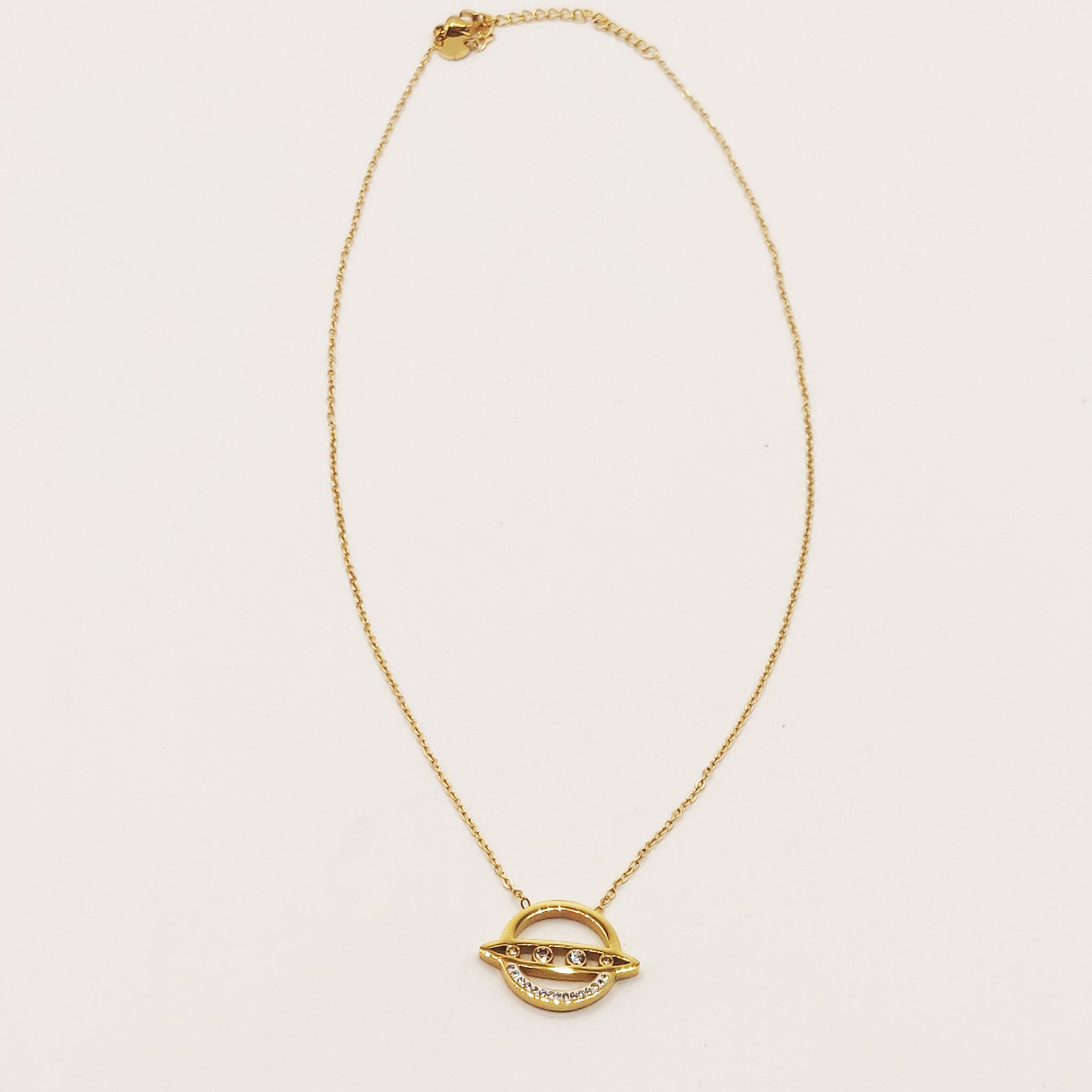 Collier Cercle 4 Diamants