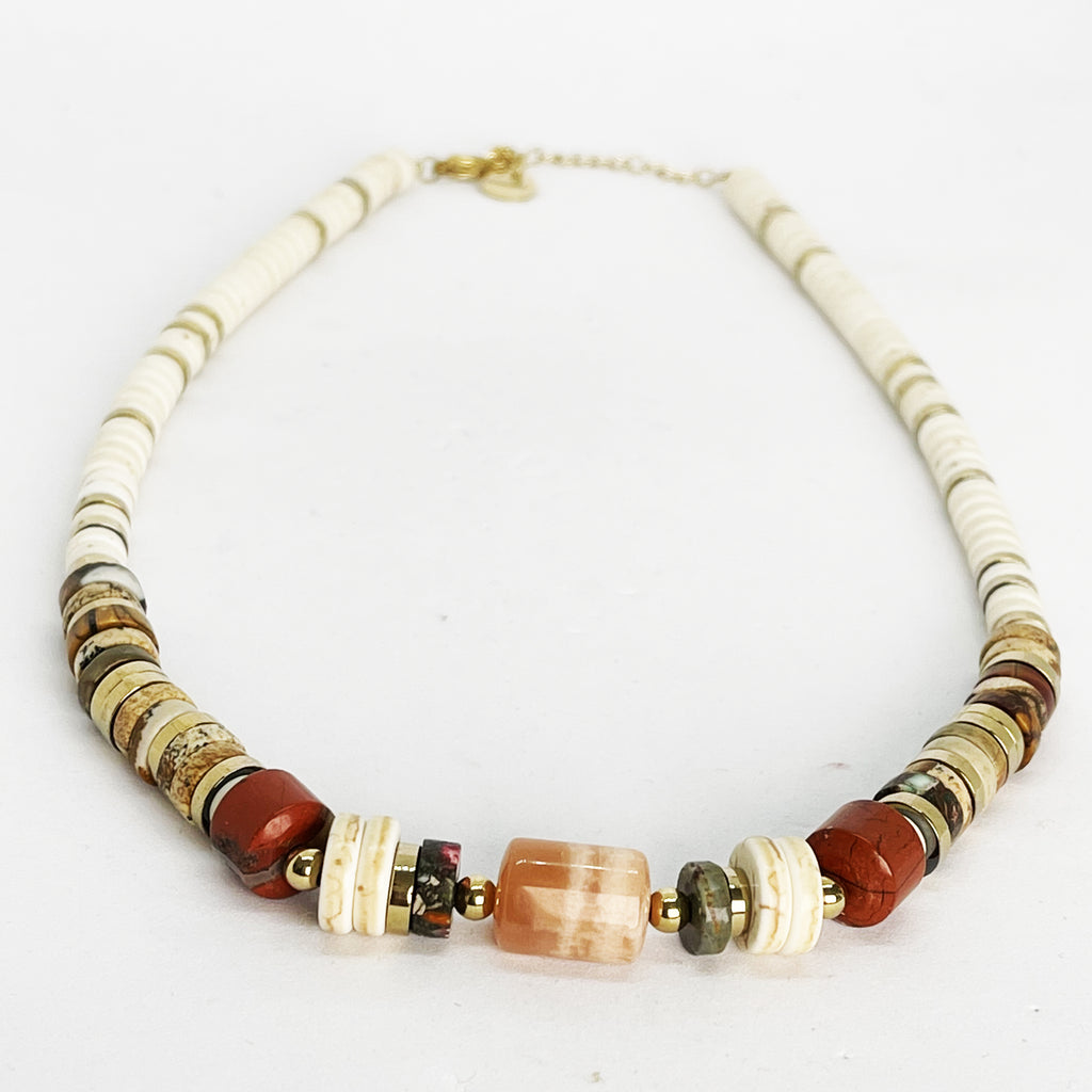 Collier Cercles Multicolores