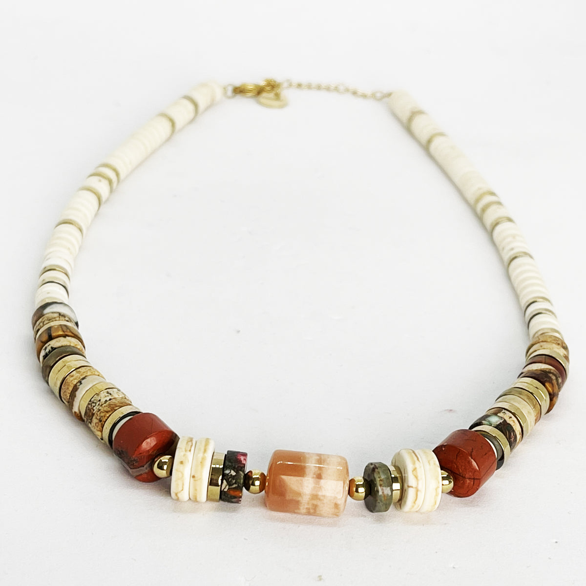 Collier Cercles Multicolores