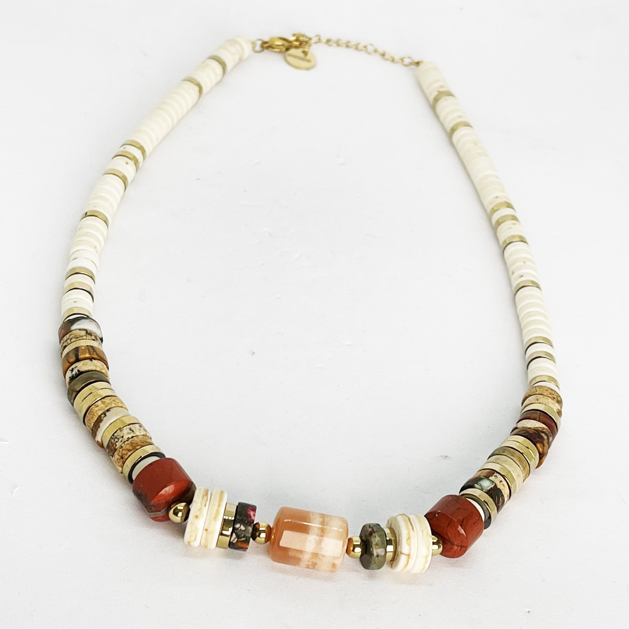 Collier Cercles Multicolores