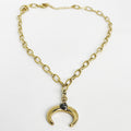 Collier Chaîne Croissant de Lune