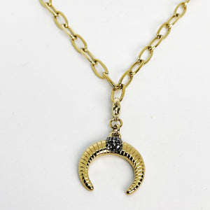 Collier Chaîne Croissant de Lune
