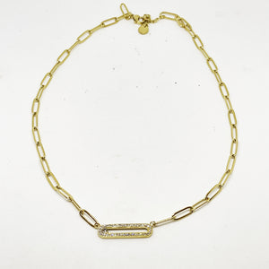 Collier Chaîne Mexicain Cristaux