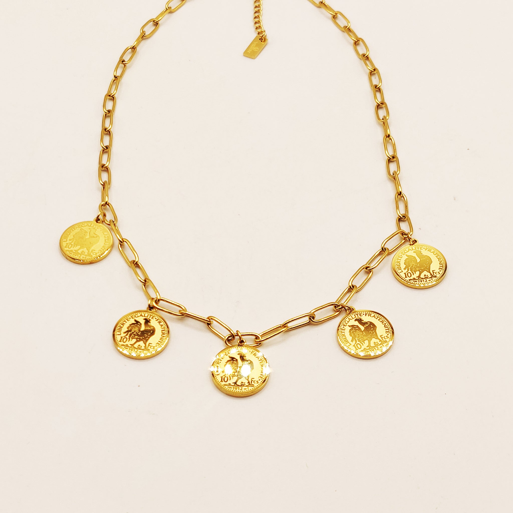 Collier Chaîne Multi Louise Coq Luxe