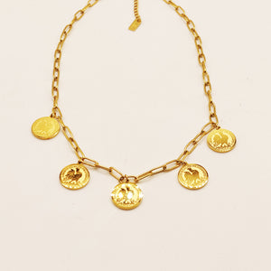 Collier Chaîne Multi Louise Coq Luxe