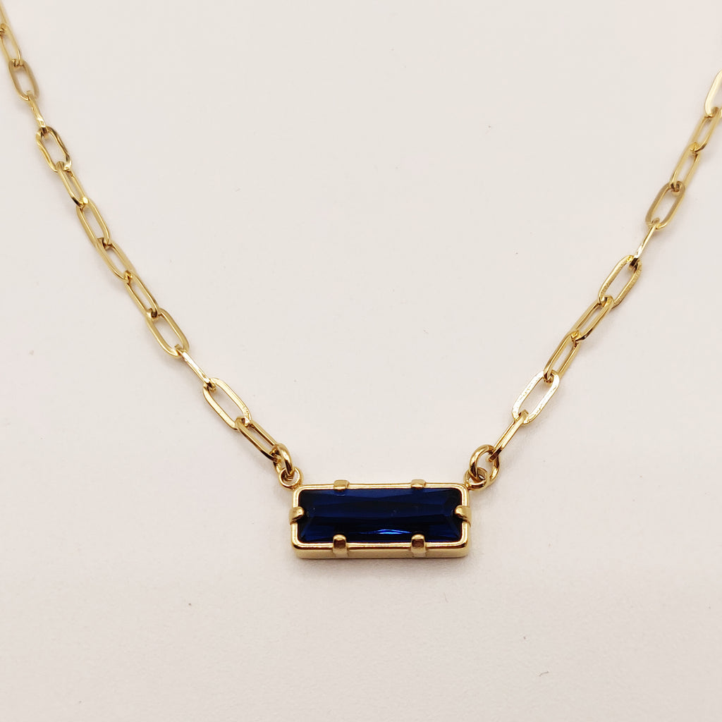 Collier Chaîne Saphir Luxe