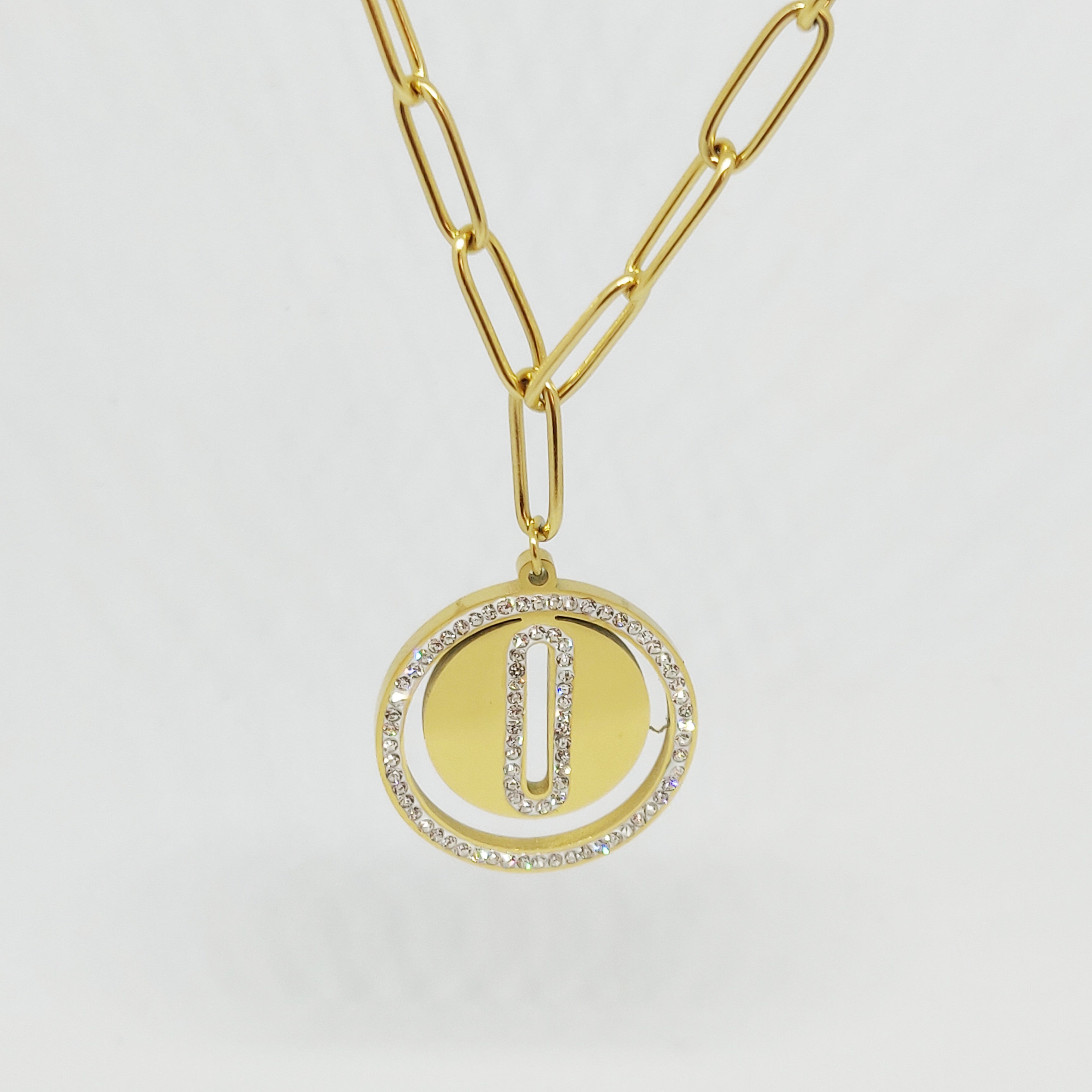 Collier Double Cercle Luxe
