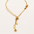 Collier Double Chaîne Eden et Pendentifs
