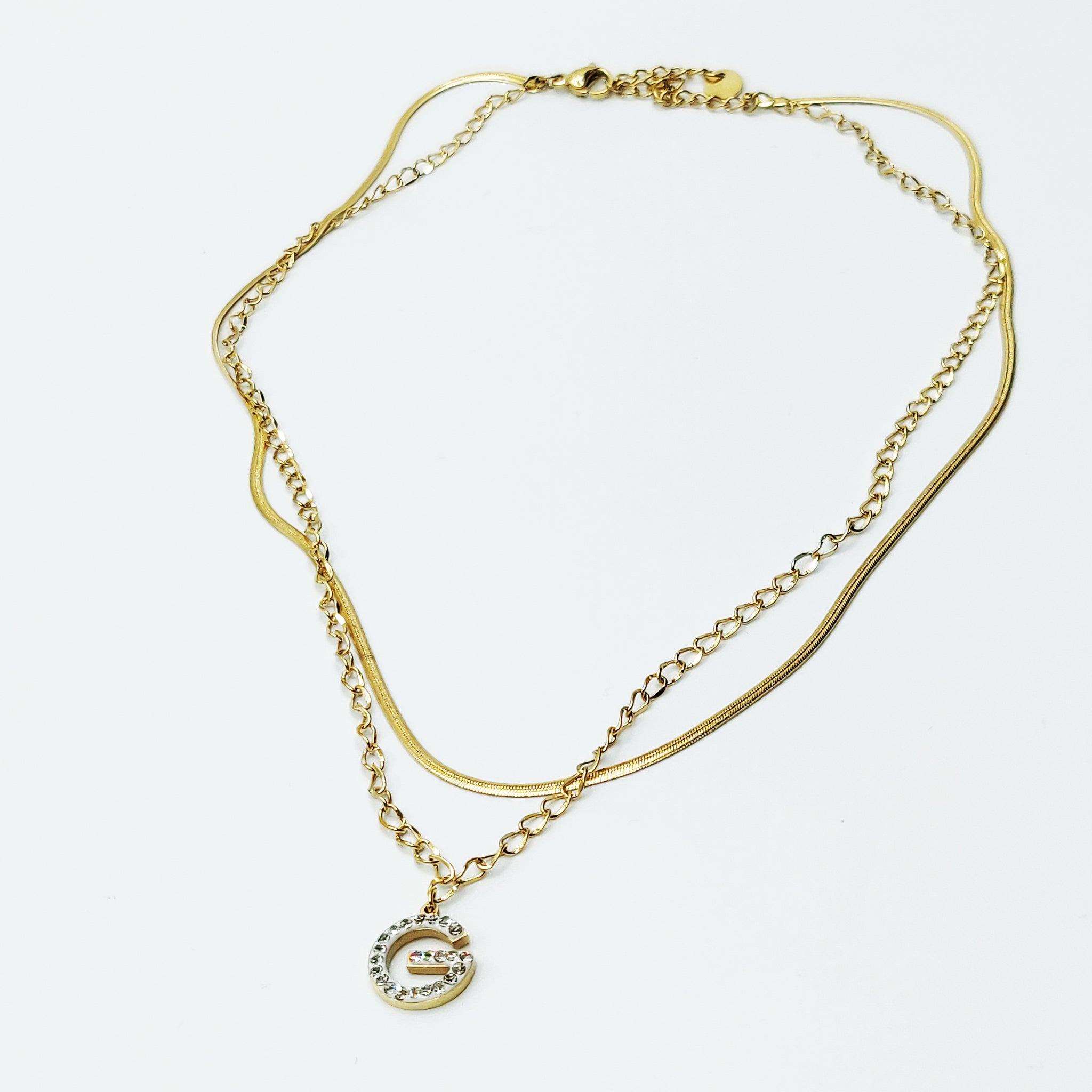 Collier Double G Luxe