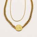 Collier Double Louise Franc Luxe