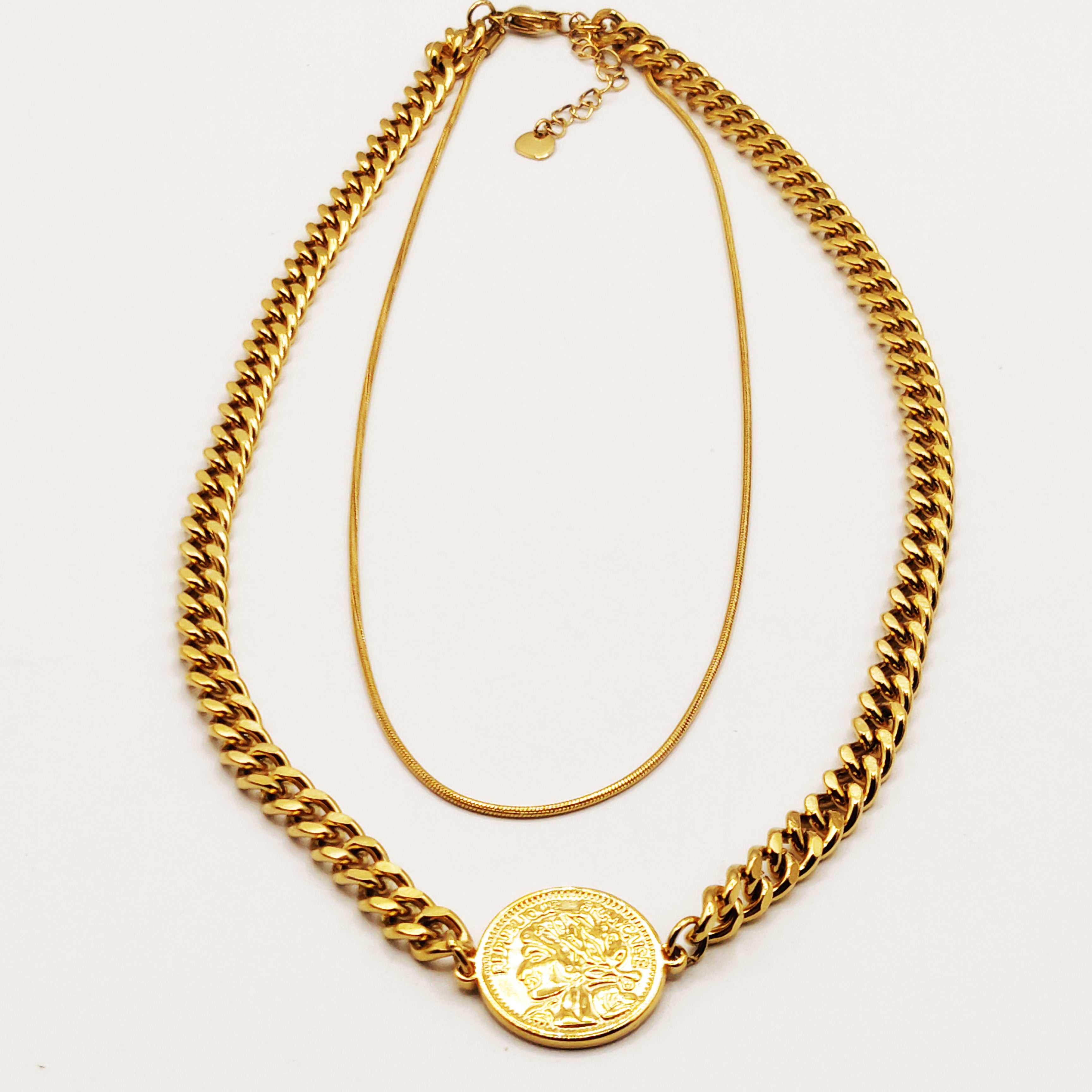 Collier Double Louise Franc Luxe