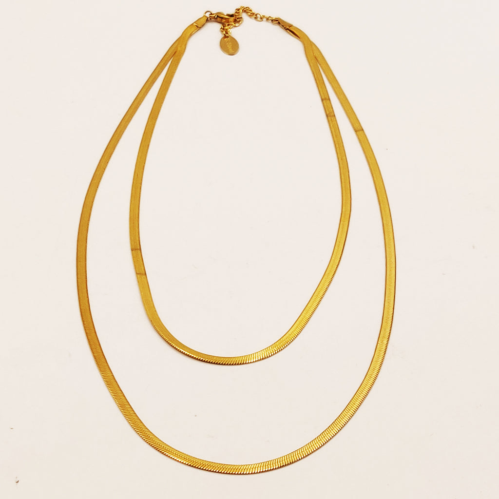 Collier Double Maille