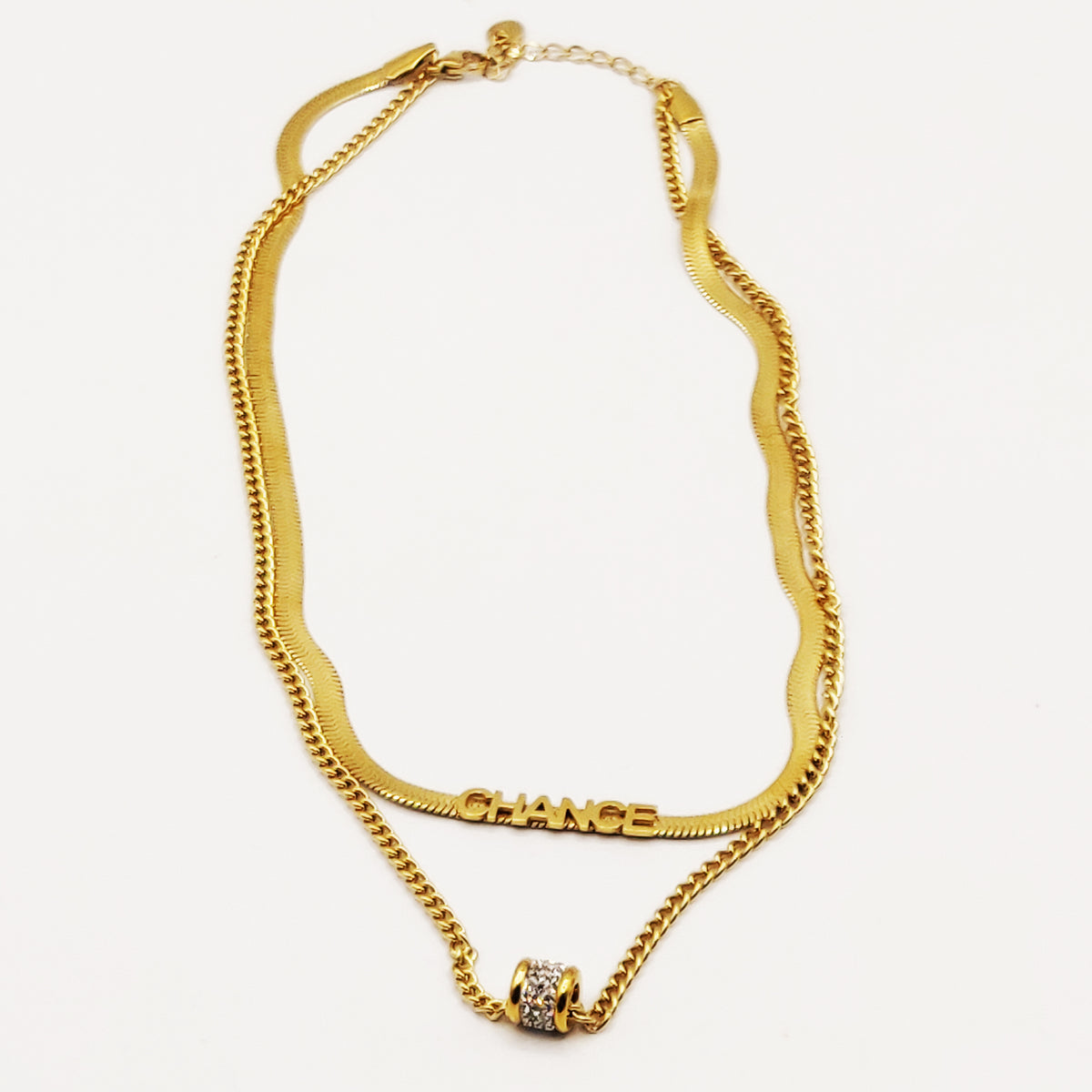 Collier Double Maille Chance Luxe