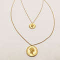 Collier Double Pièces Elizabeth II