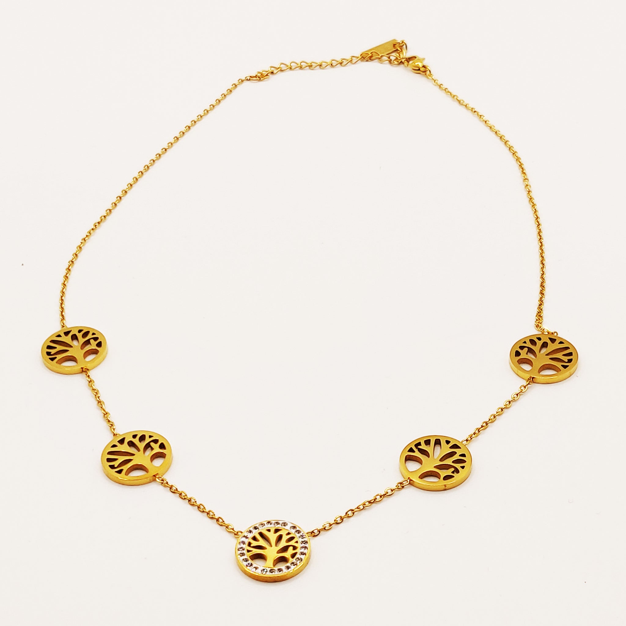 Collier Eden 5 Médaillons