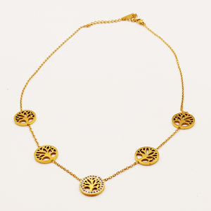 Collier Eden 5 Médaillons