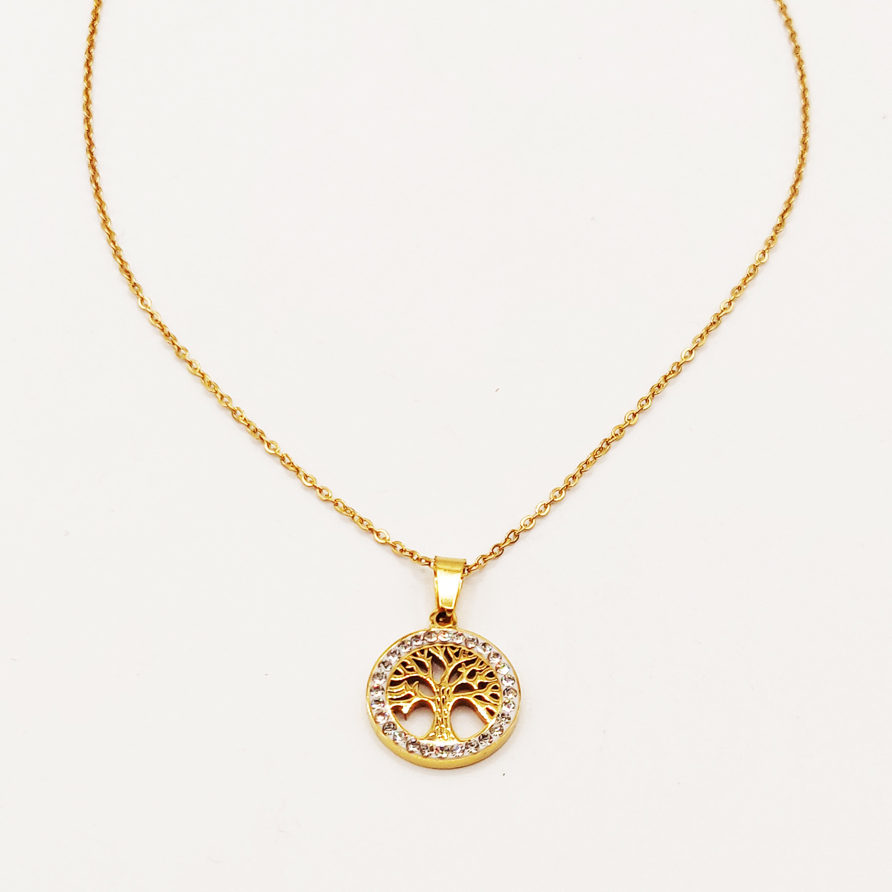Collier Eden Cristaux Simple