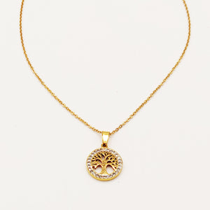 Collier Eden Cristaux Simple