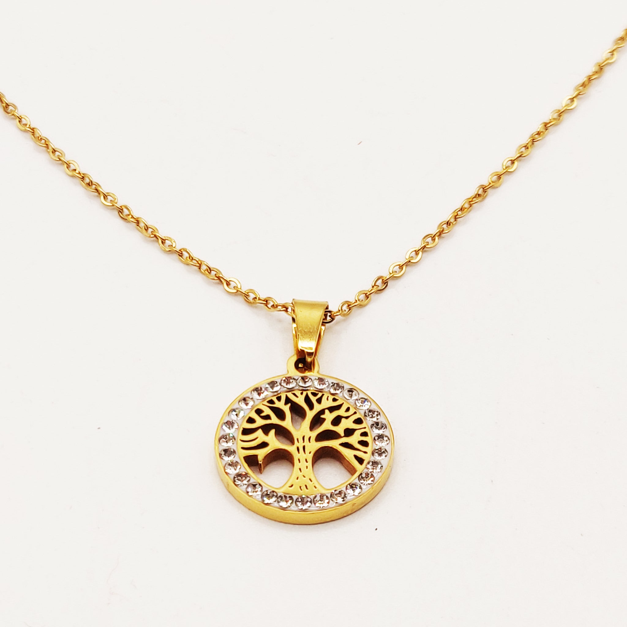 Collier Eden Cristaux Simple