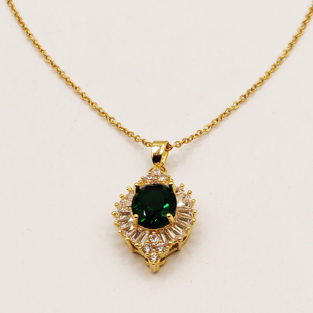 Collier Émeraude Royal Luxe