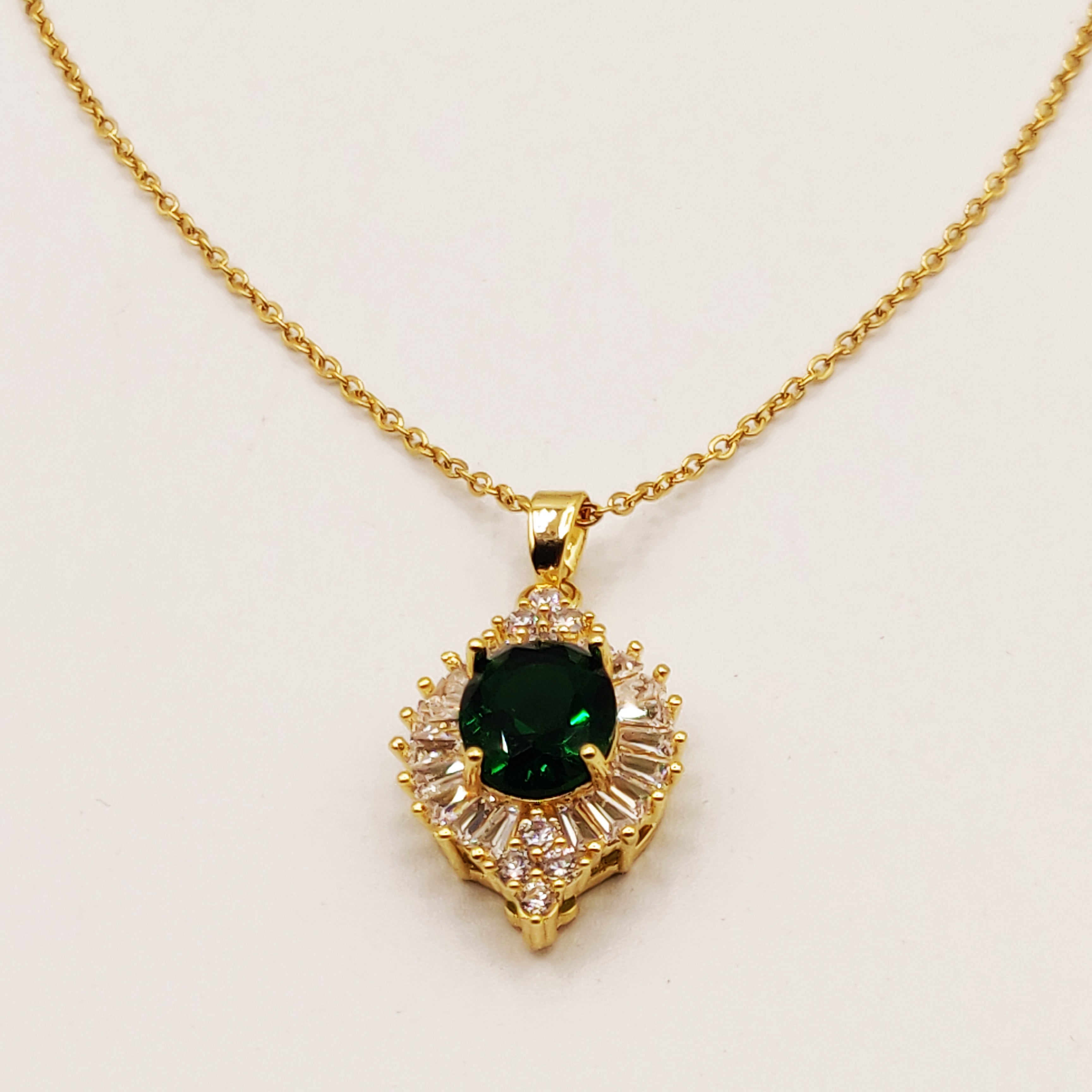Collier Émeraude Royal Luxe