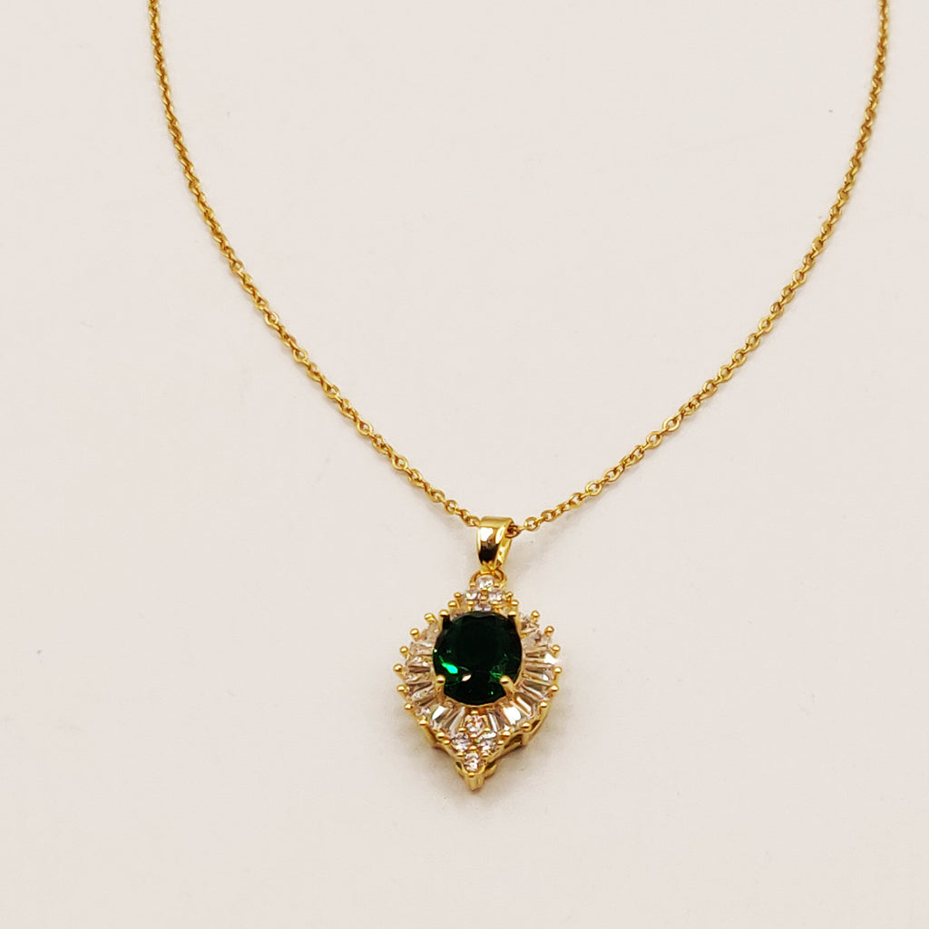 Collier Émeraude Royal Luxe