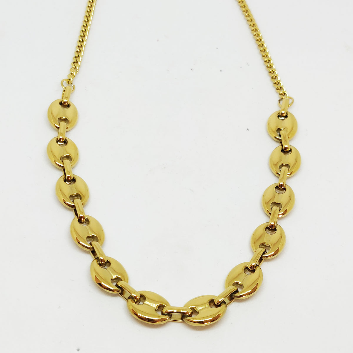 Collier Grandes Graines de Café