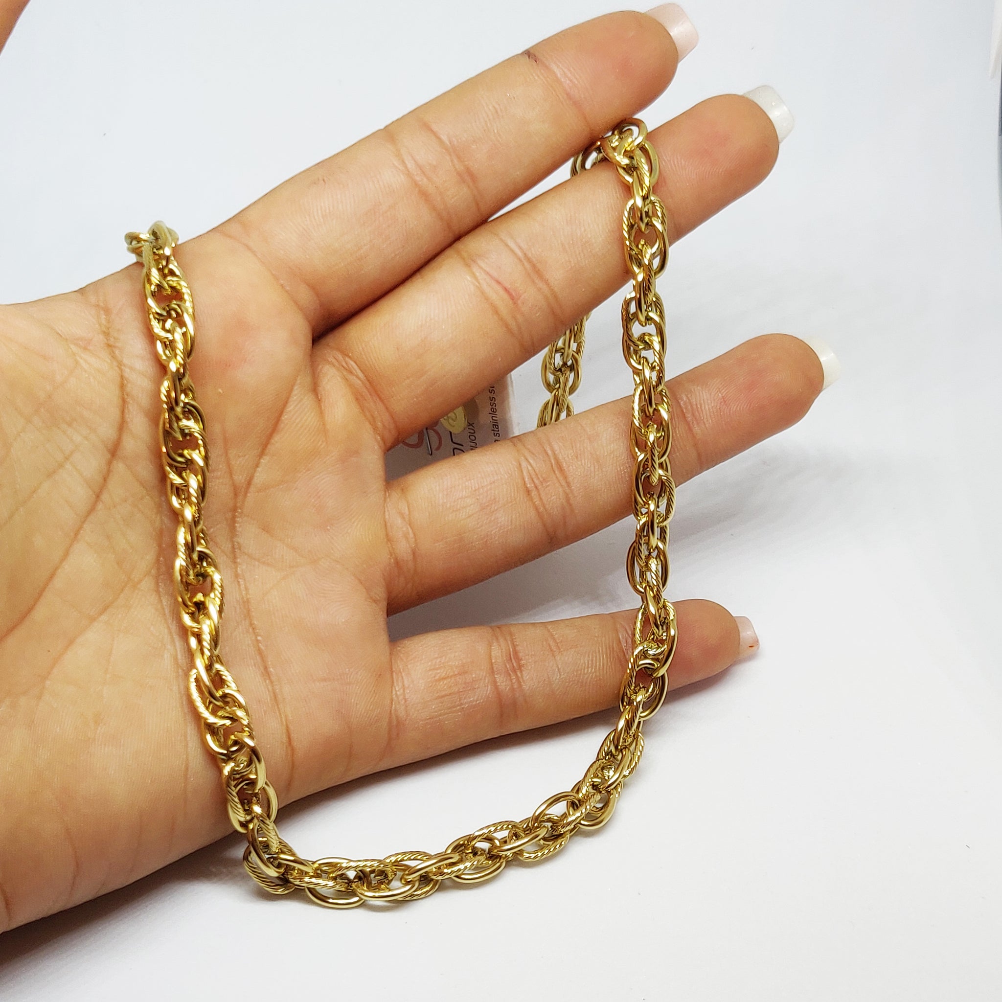 Collier Maille Torsade