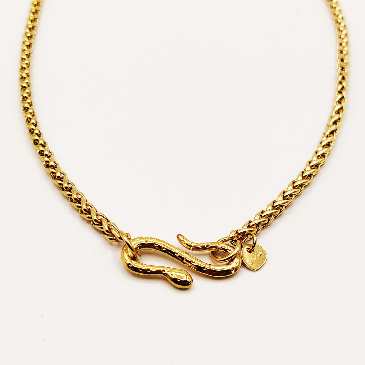 Collier Maille Torsade Serpent Luxe