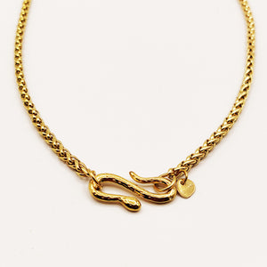 Collier Maille Torsade Serpent Luxe