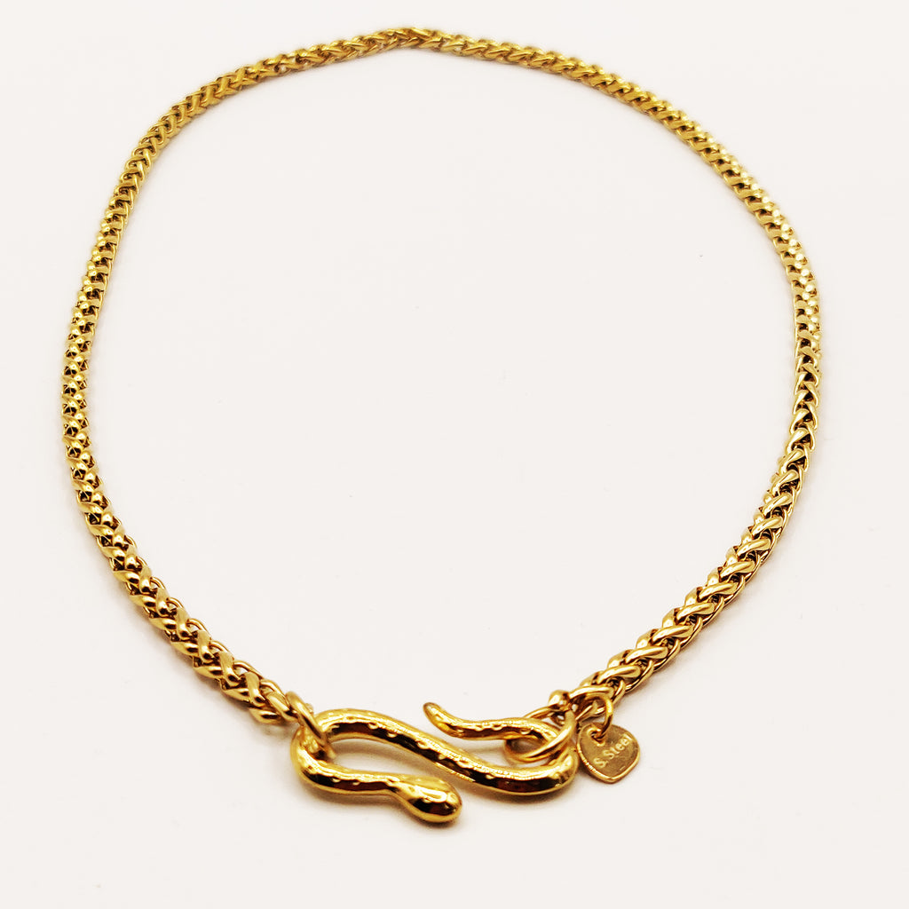 Collier Maille Torsade Serpent Luxe