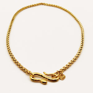 Collier Maille Torsade Serpent Luxe