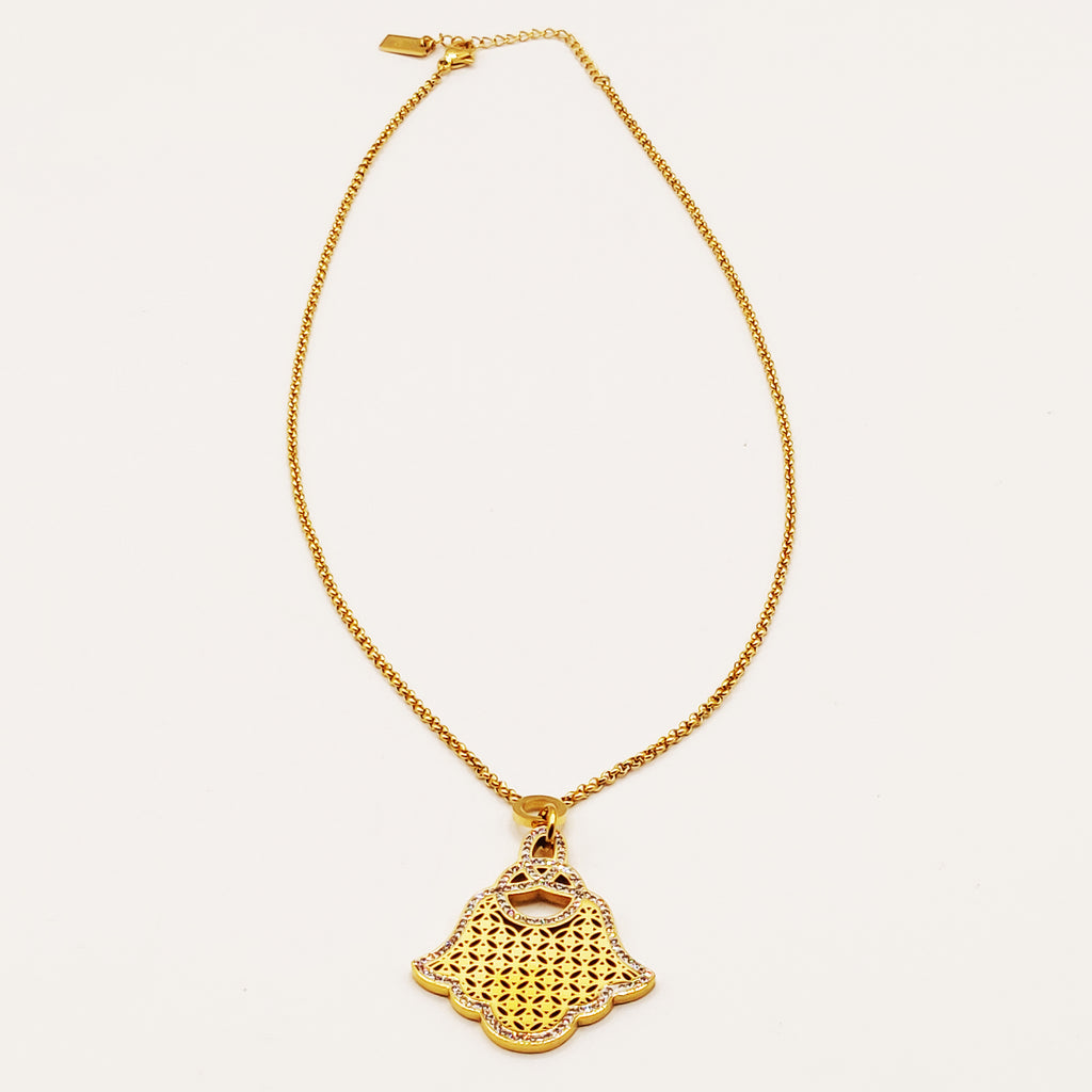 Collier Maillons Grande Main de Fatma Luxe