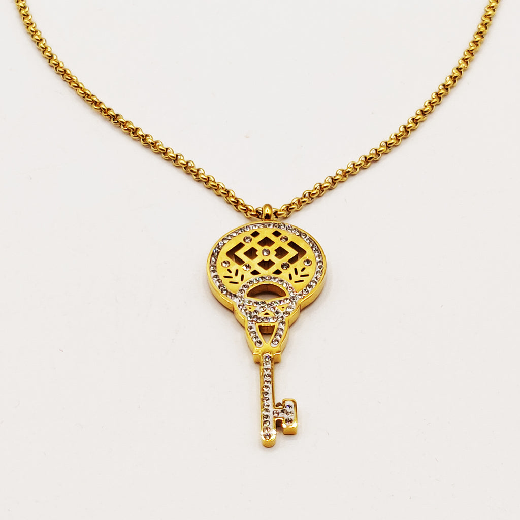 Collier Maillons Grande Clé Design Luxe