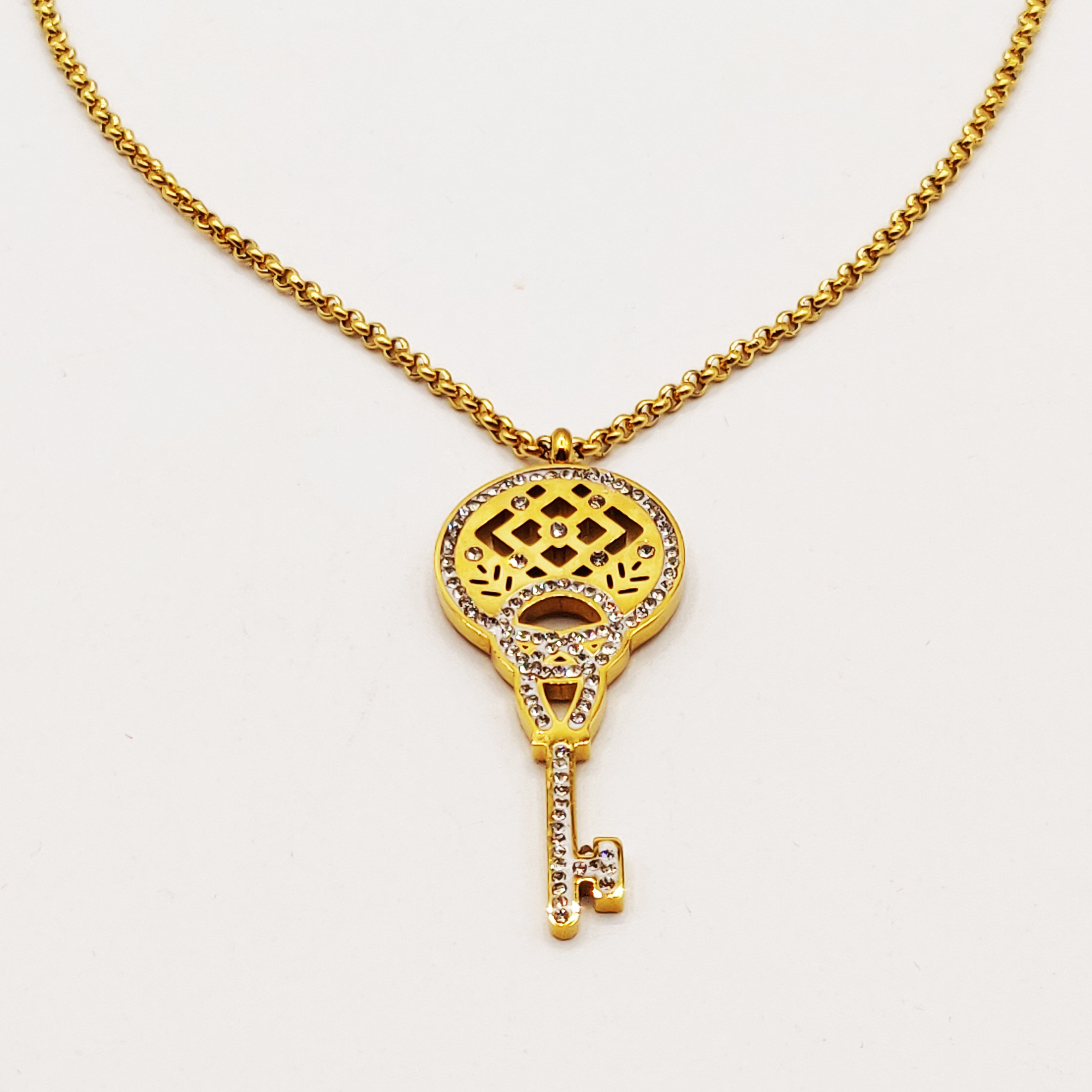 Collier Maillons Grande Clé Design Luxe