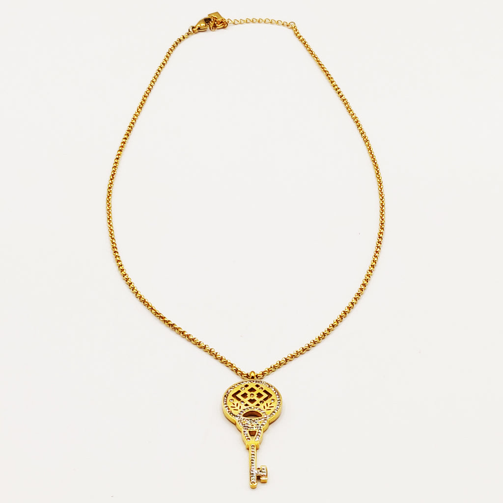 Collier Maillons Grande Clé Design Luxe