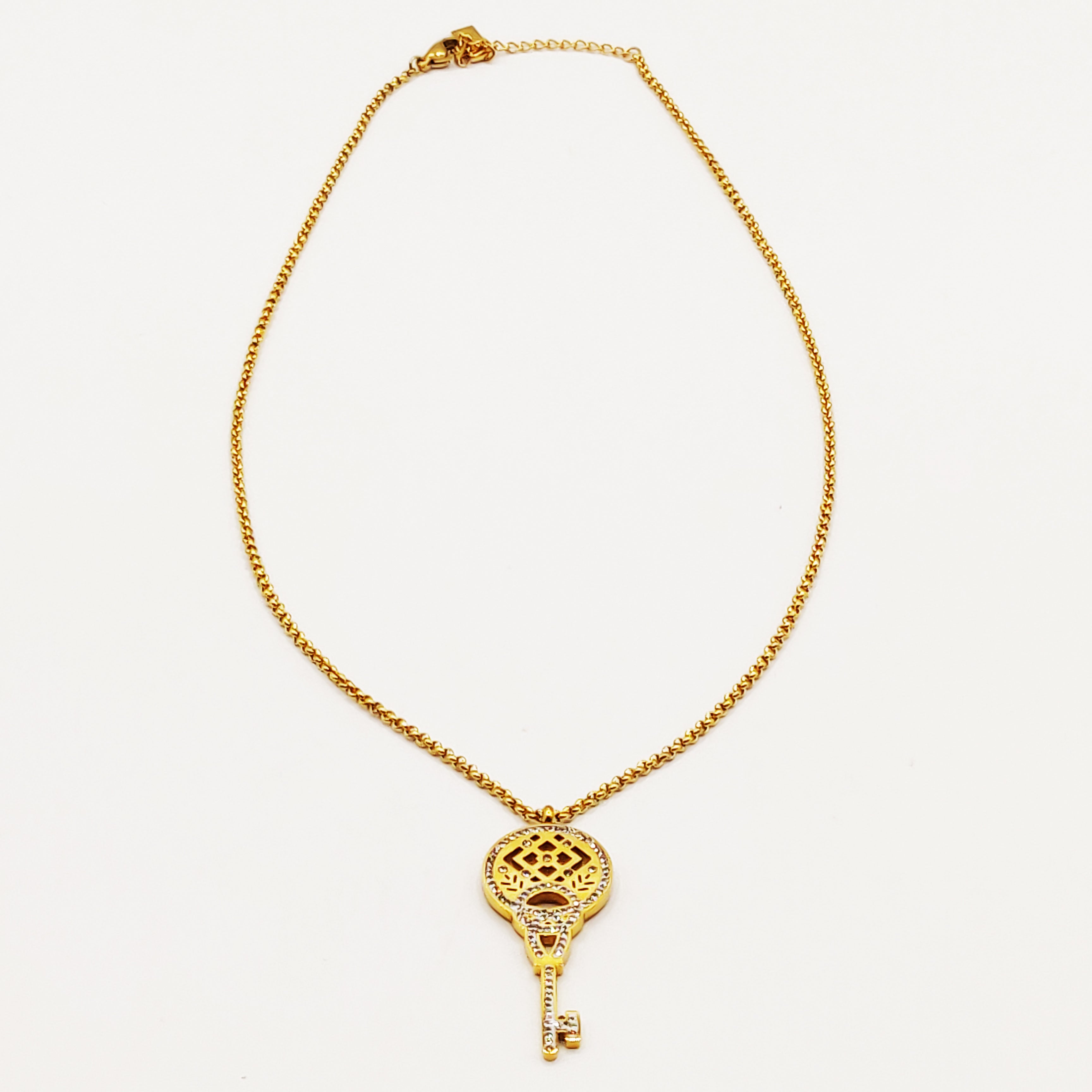 Collier Maillons Grande Clé Design Luxe